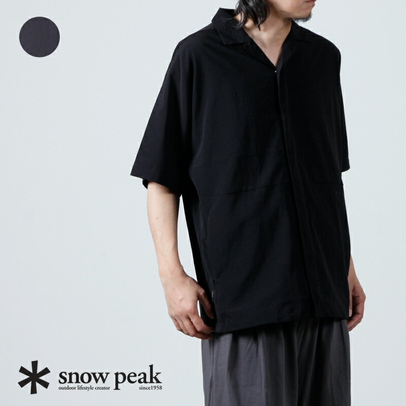  snow peak スノーピーク Breathable Quick Dry Shirt ブリーザブルクイックドライシャツ