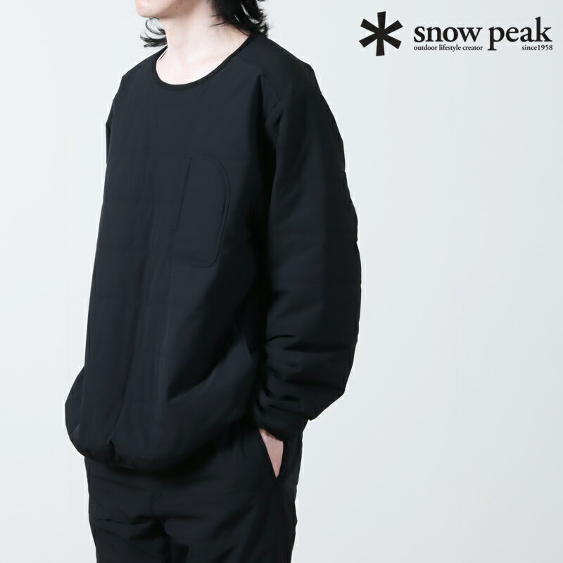 snow peak スノーピーク Flexible Insulated Pullover フレキシブルインサレーテッドプルオーバー 2023 FW