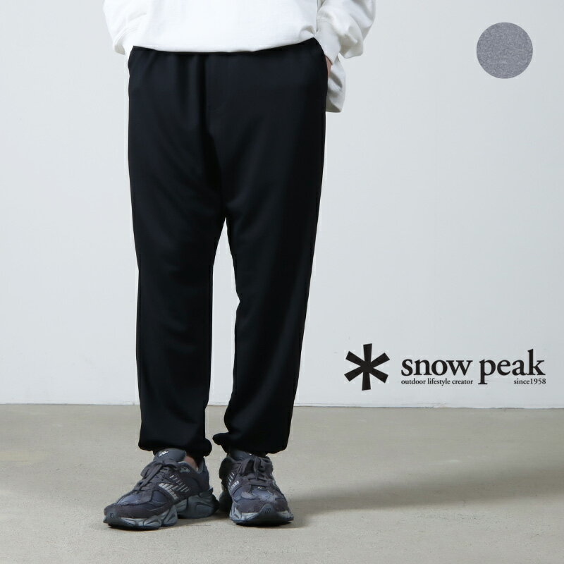 snow peak (スノーピーク) Quick Dry Sweatpants / クイックドライスウェットパンツ