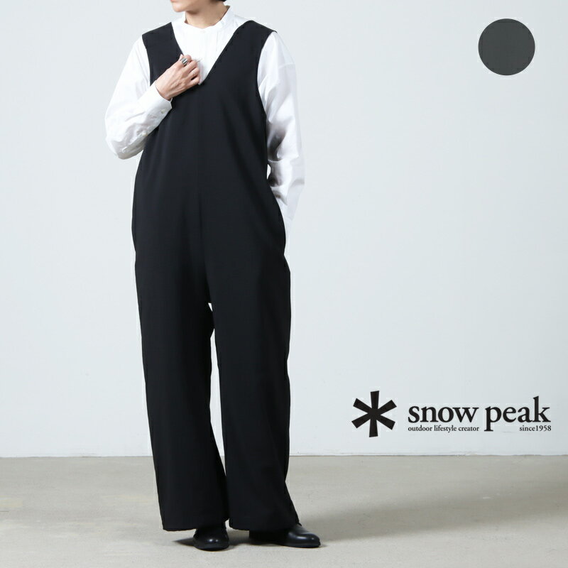 snow peak (スノーピーク) Pe Light Poplin Overalls / ポリエステルライトポプリン オーバーオール