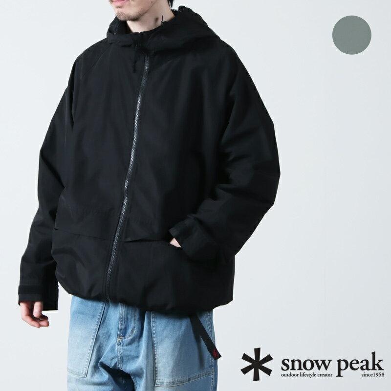 snow peak(スノーピーク) Light Mountain Cloth Zip Up Parka