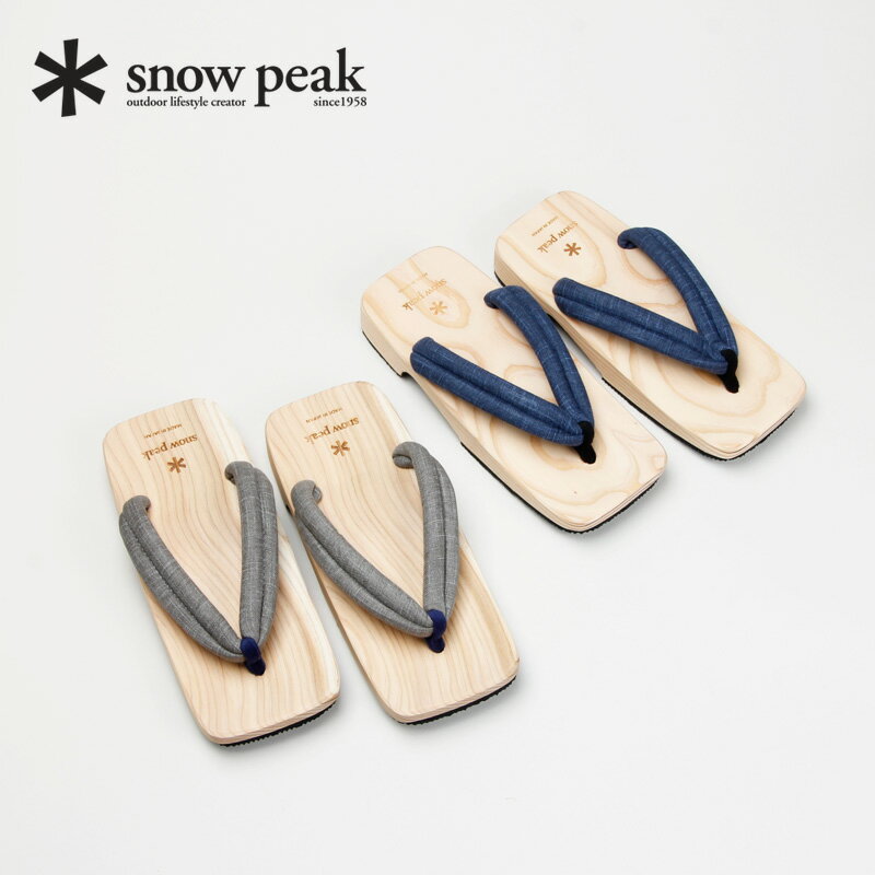 snow peak (スノーピーク) SP Men's HITA GETA / メンズ日田下駄