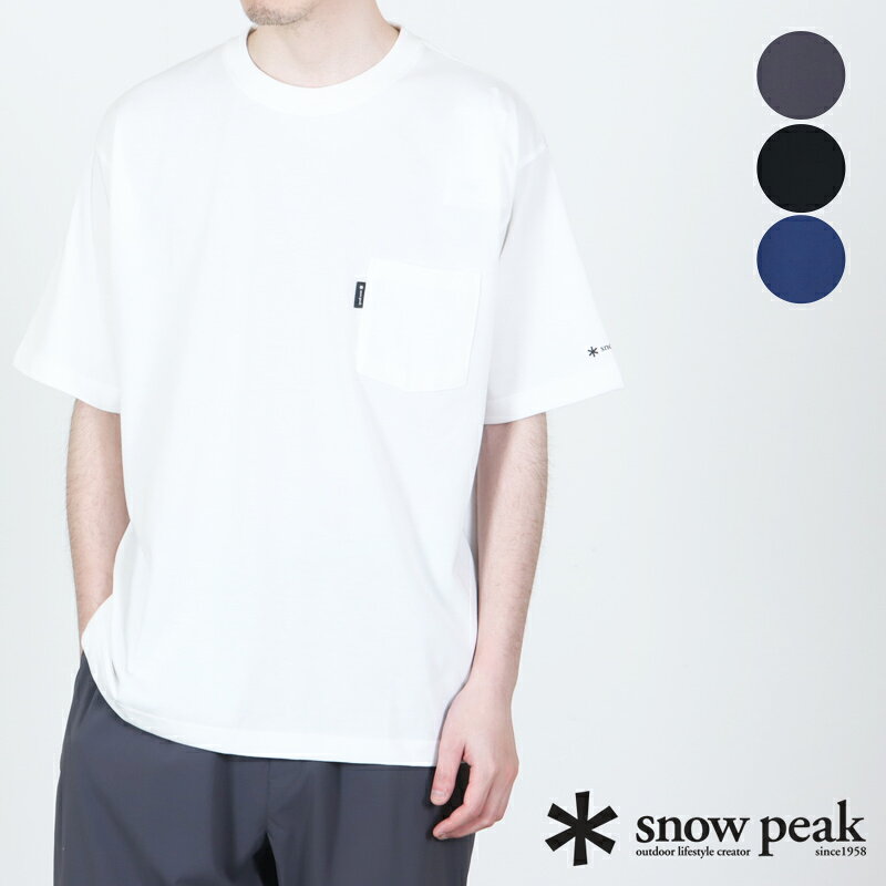 Rakuten - snow peak (スノーピーク) New Standard Pocket T-Shirt / ニュースタンダードポケットTシャツ