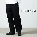 楽天ICORA（イコラ）【20％ OFF】 THE HINOKI ザ ヒノキ ORGANIC COTTON BLACK DENIM PANTS オーガニックコットンブラックデニムパンツ [2023 FW]