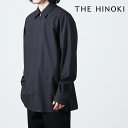 楽天ICORA（イコラ）THE HINOKI ザ ヒノキ ORGANIC COTTON TYPEWRITER ZIP SHIRT オーガニックコットンタイプライタージップシャツ [2023 FW]