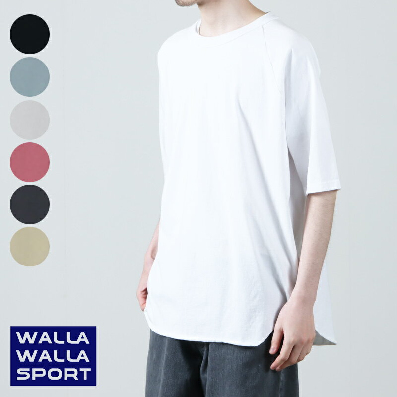 楽天ICORA（イコラ）WALLA WALLA SPORTS （ワラワラスポーツ） 1/2 LOOSE BASEBALL TEE / 1/2ルーズベースボールTEE