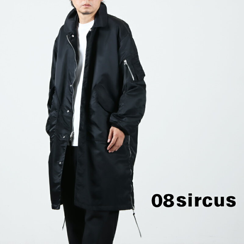 【30 OFF】 08sircus ゼロエイトサーカス Long MA-1 reversible ロングMA-1 リバーシブル 2023 FW