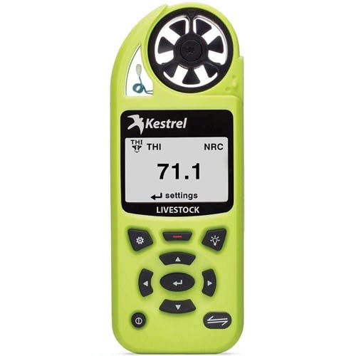 【家畜/作物環境計測器】Kestrel 5000AG Livestock Environmental Meter(温度・湿度・換気効率・熱ストレス等の環境管理に)≪あす楽対応≫