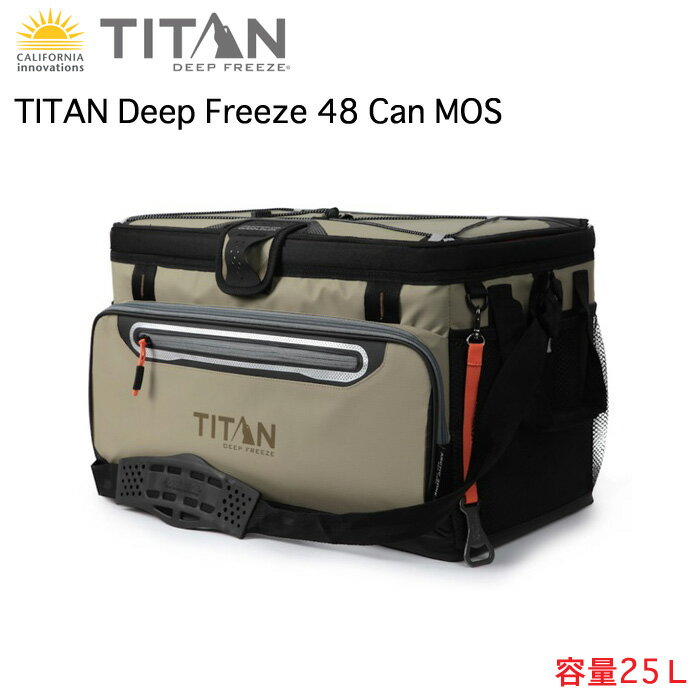 Titan Deep Freeze 48 Can ⥹顼Хå̡25L˿ʹֹؤ˴Ť߷פΥȥåפˤꡢ٤ڸӤ䤹̵