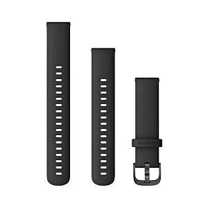 Quick Release oh 18mmBlack Silicone / Slate(NCbN[Xoh 18mm ubNVR/X[g)GARMIN