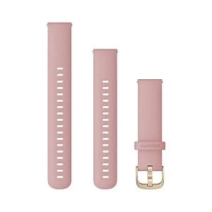 Quick Release oh 18mmDust Rose Silicone / Light Gold(NCbN[Xoh 18mm _Xg[Y VR/CgS[h)GARMIN