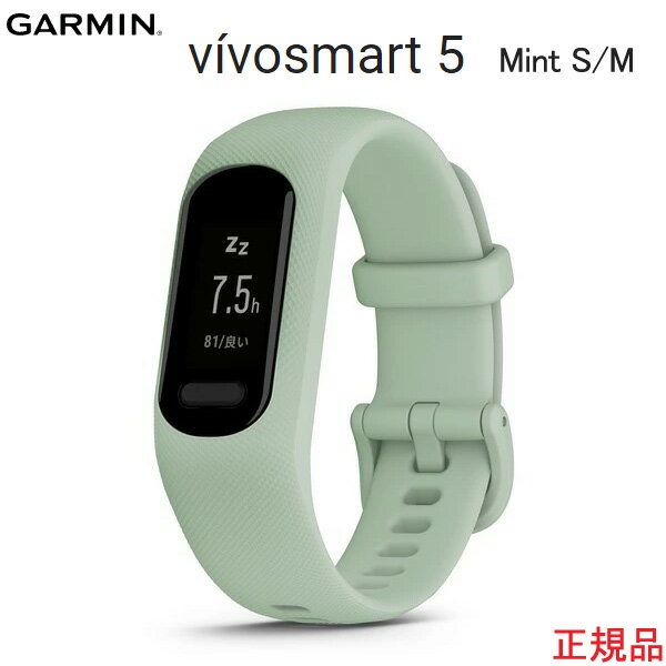 vivosmart 5 Mint S/M GARMIN ガーミン IDA アクティビティトラッカー ヴィヴォスマート5 ミント S/M 010-02645-62 vivosmart5 送料 代引手数料無料歩数 心拍数 ストレスレベル 睡眠計測あす楽対応