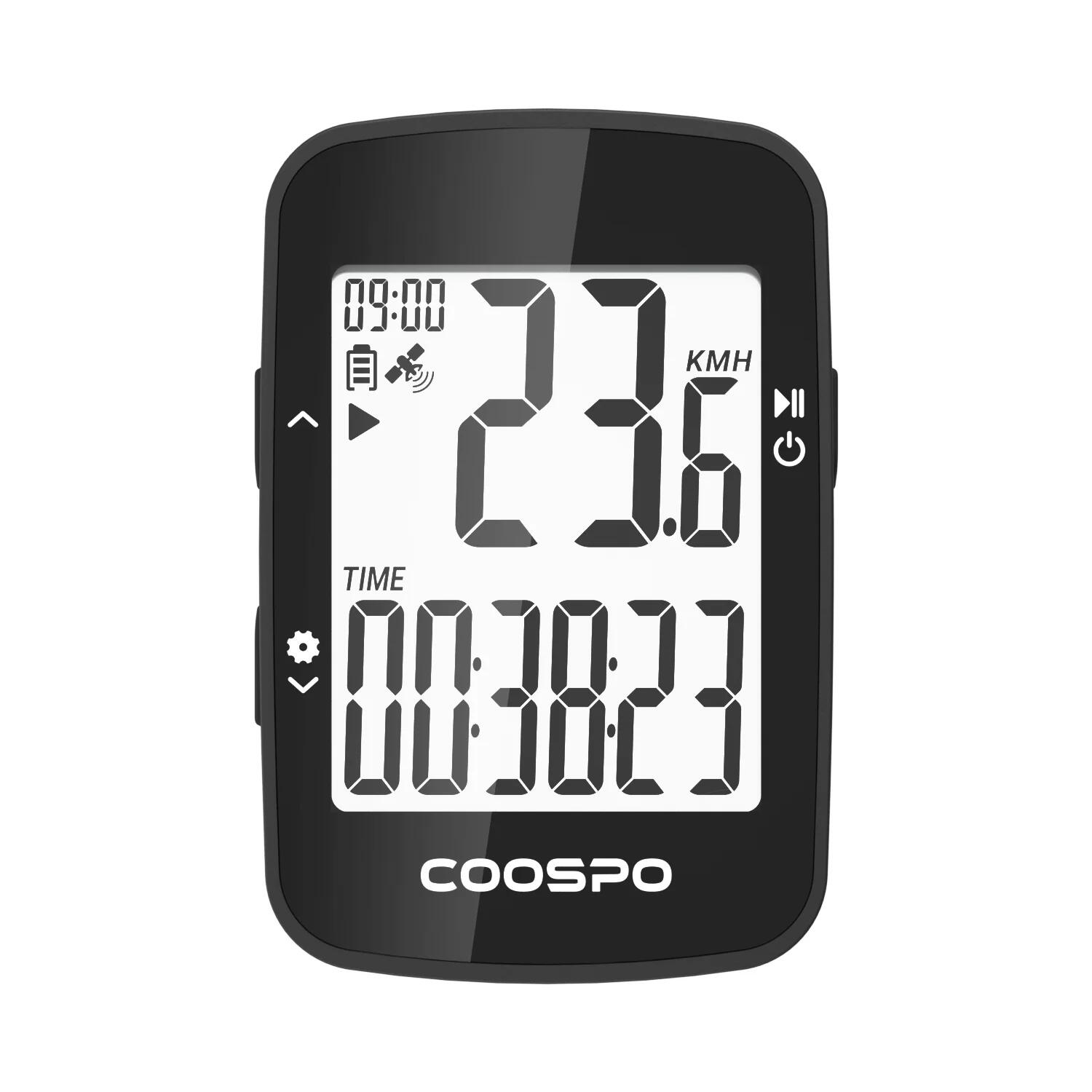 COOSPO BC26 GPS �������륳��ԥ塼������������ GPS �Х��� ����ԥ塼����2.3�����LCD / GPS / 18���ֲ�Ư / Backlight������������̵�� ������ ������ ���ե�