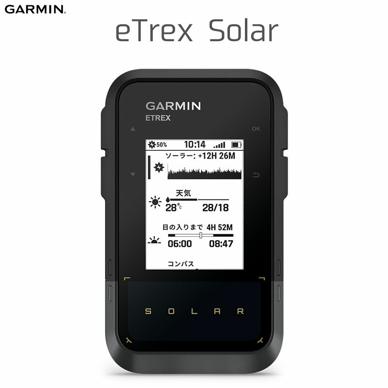 K[~ eTrex Solar {Ł@\[[[d@\GARMIN C[gbNX \[[ zd nfBGPS GARMIN IDA {SE萔