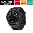 液晶保護フィルム付 ガーミン epix Pro (Gen2) 42mm Sapphire Carbon Gray DLC Ti / Black Band シリコンバンド　AMOLED　LEDフラッシュライト　第5世代 光学式心拍計 EPIX PRO g2エピックス プロ サファイア 010-02802-36 GARMIN ガーミン IDA