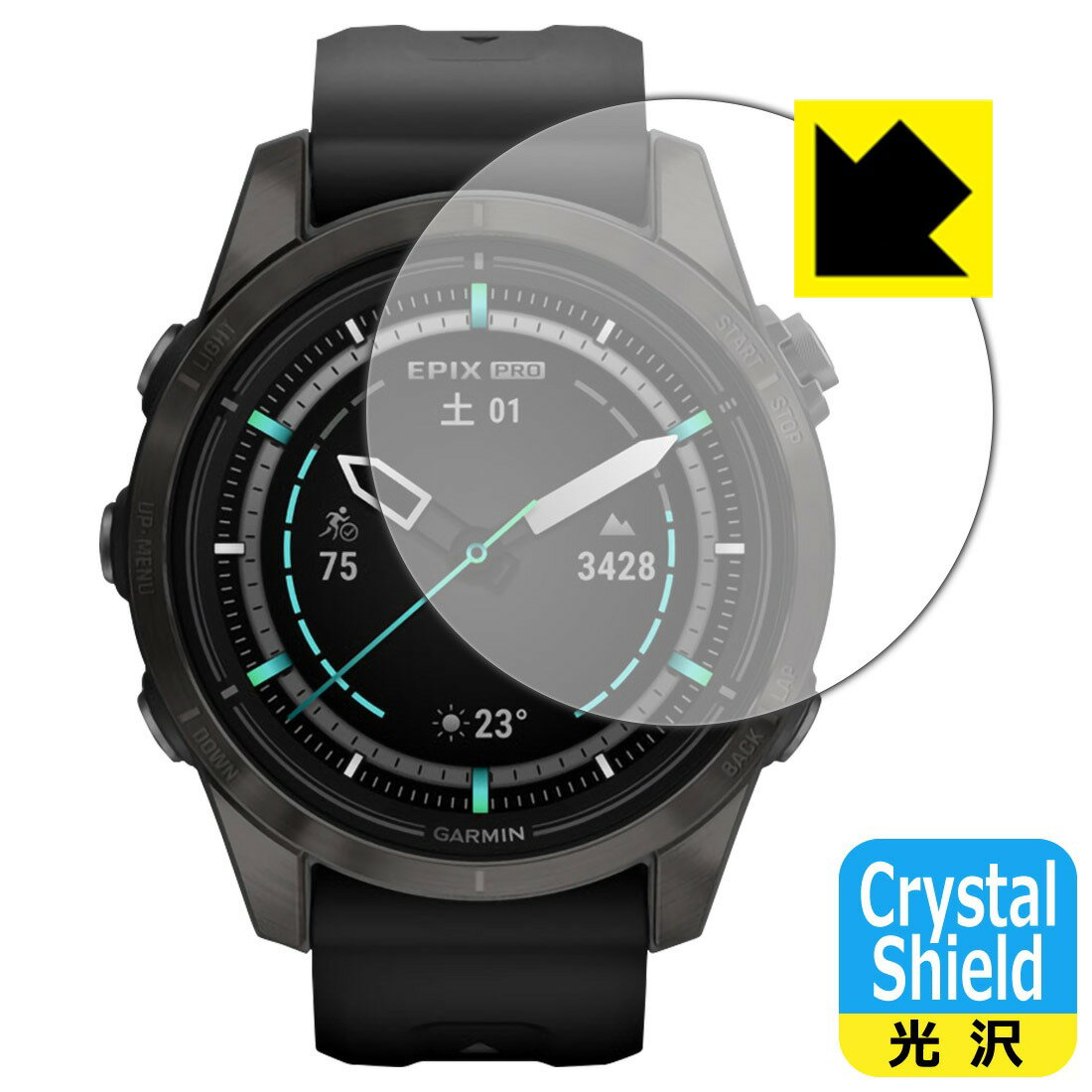 Crystal Shield۱վݸե (GARMIN epix Pro (Gen2) 42mm)GARMIN