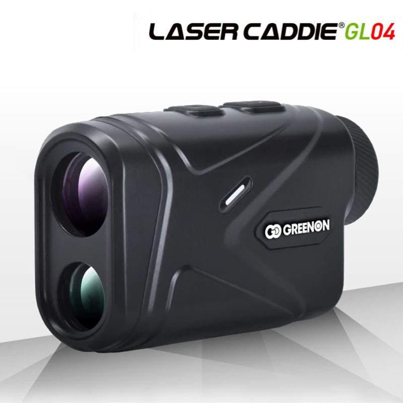 グリーンオン ゴルフ レーザーキャディー GL04 レーザー距離計GreenOn LASER CADDIE GL 04USB Type-C充電式 赤緑2色OLED搭載 軽量・コンパクト ピンサーチ スキャンモード スロープモード 不可視光線