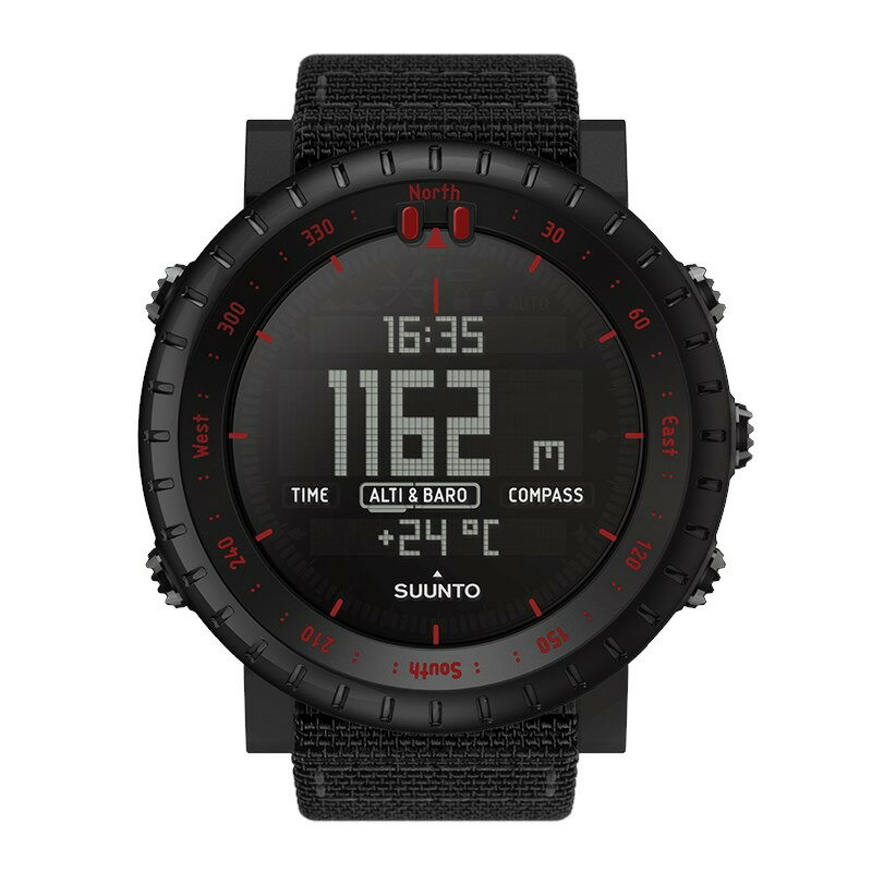 SUUNTO CORE Black Red [国内正規品] (スント コア ブラックレッド) SS023158000 【送料・代引手数料無料】