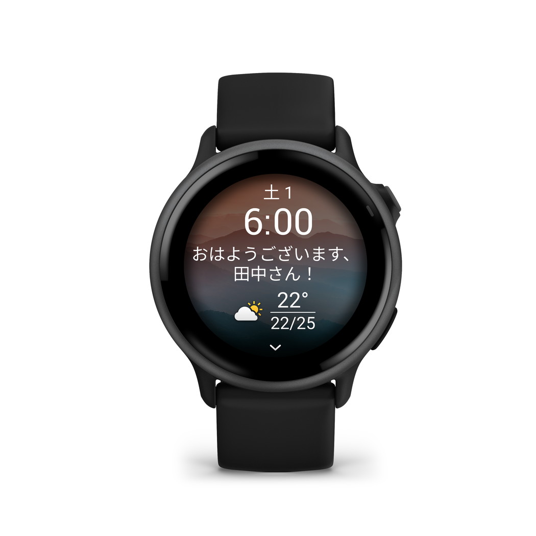 ガーミン vivoactive 6 Black / Slate GPS スマートウォッチ GARMIN AMOLED ヘルスケア 睡眠機能 スマートウォッチ vivoactive6 010-02985-30データ管理も安心 信頼 GARMIN ガーミン IDA 日本全国送料・代引手数料無料