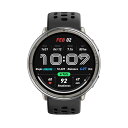 Amazfit Active2 ブラック シリコン 国内正規品(SP170073-C226) アマズフィット アクティブ 2 GPS搭載 AMOLEDディスプレイ iPhone/Android に対応 スポーツウォッチ スマートウォッチ ランニング 健康管理