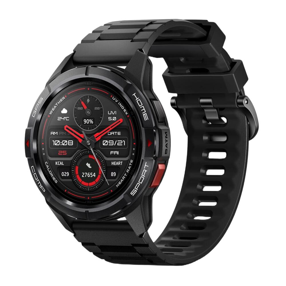 液晶保護フィルム付 mibro ミブロ GS Active GPS搭載 スマートウォッチ 見やすい大画面 健康モニタリング機能 長時間バッテリー 5ATM防水性能 SP380010 国内正規品 送料・代引手数料無料