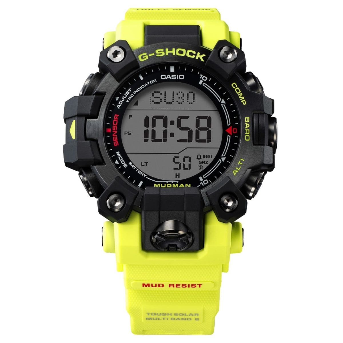 カシオ　MUDMAN GW-9500MRY-1A9JF G-SHOCK 腕時計MASTER OF G - LANDアウトドア ギア ウォッチ 国内正規品　CASIO ジーショック マッドマン日本全国送料 代引手数料無料