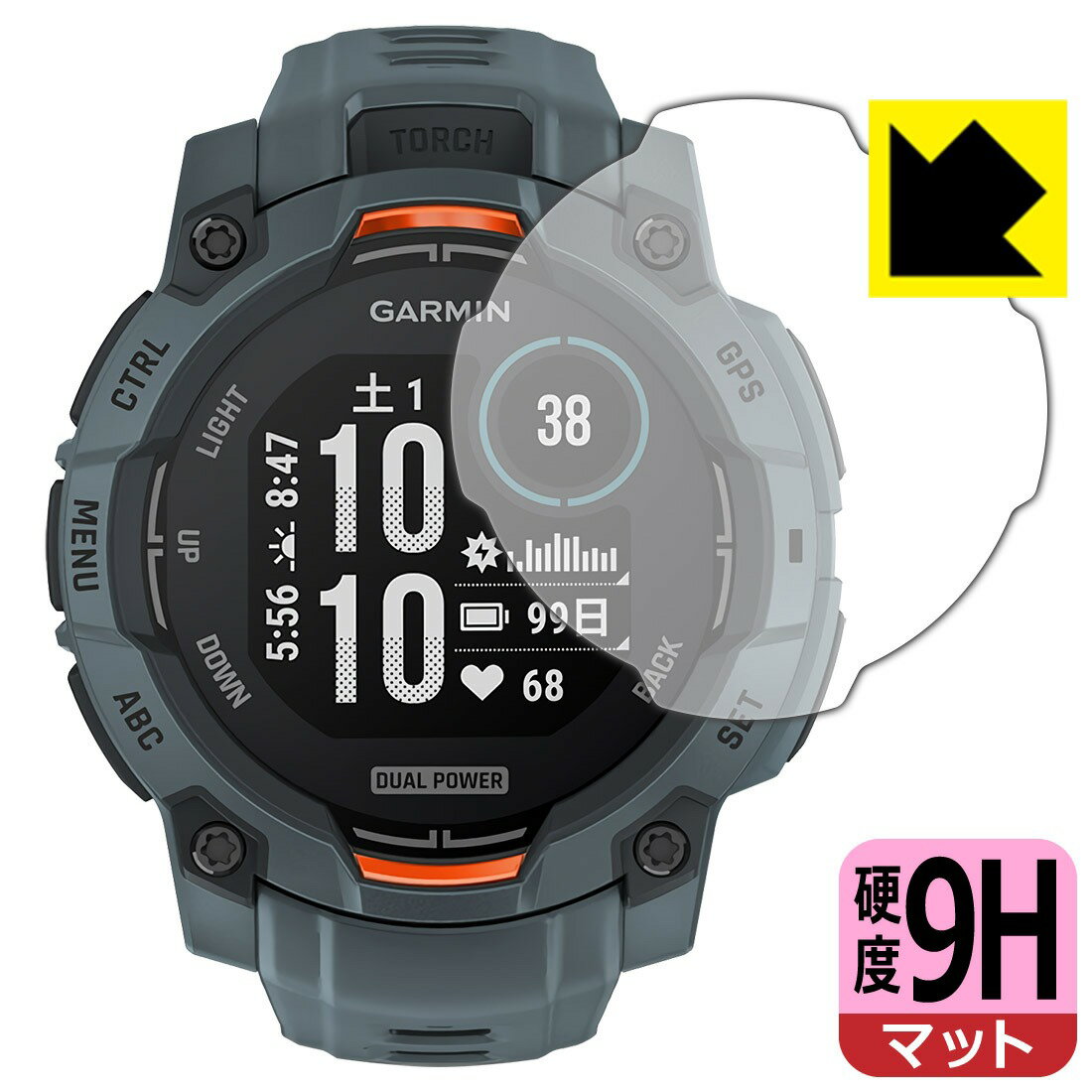 9H ١(ȿ㸺)վݸե (GARMIN Instinct3 Dual Power 45mm )GARMIN
