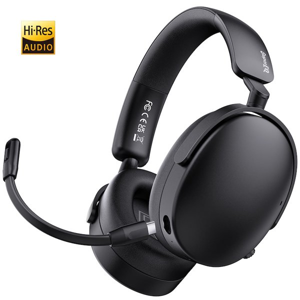 SuperEQ ワイヤレスヘッドホン A200 Bluetooth5.4 100時間長時間バッテリー寿命 急速充電 5分の充電で7時間再生 ハイブリッドアクティブノイズキャンセリング 6マイクAI ENCテクノロジー