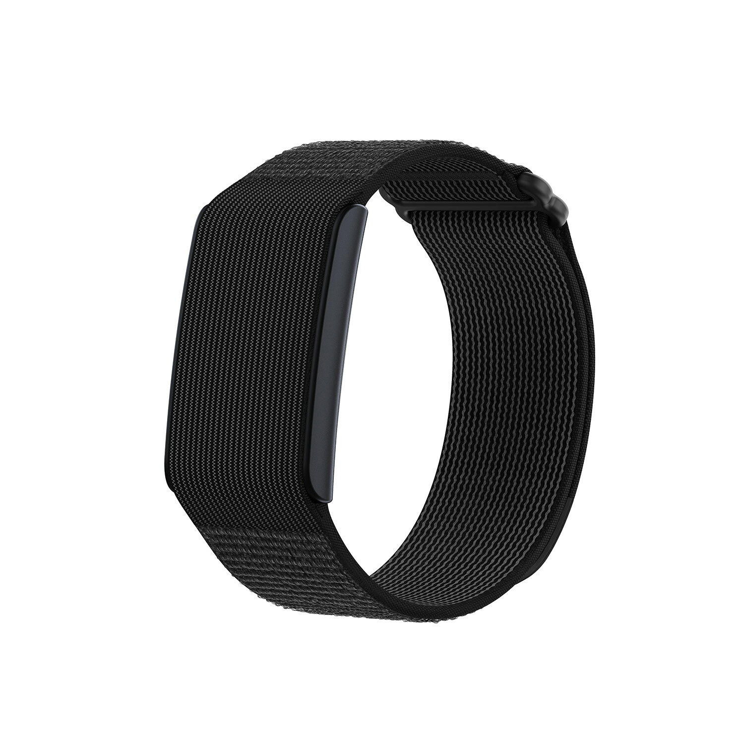 Amazfit Helio Strap ヘリオストラップ 【国内正規品】　 　 ＜特徴＞ 心身のパフォーマンスとリカバリーを高精度トラッキング ・高精度の心拍トラッキング ・最大10日間のロングバッテリー ・サブスクリプション不要のコア機能 ・24時間のリカバリートラッキング ・5つのスポーツを自動認識 ・Amazfitスマートウォッチとの互換性 ・iPhone／Android に対応 ＜仕様＞　 ●デザイン カラー：ブラック 寸法（mm）：約33.97×24.3×10.59（心拍ベース除く）（心拍ベース含むと約11mm） 重量：20g（本体14g、バンド6g） ボディ素材：ナイロン織りストラップ バックル：面ファスナー ボタン：2 防水等級：5ATM ●バッテリー容量（定格値） バッテリー容量：232mAh 充電方法：マグネット式充電 理論的な充電時間：約2時間 通常使用時のバッテリー持続時間：最大10日間 ●システム アプリケーション：Zeppアプリ 対応デバイス：Android 7.0以上、iOS 14.0以上 接続：Bluetooth 5.2 BLE ●ヘルス機能 レディネス：無 BioCharge：有 スポーツモード：27 スマート認識：5つのスポーツ 健康モニタリング：心拍数、血中酸素レベル、ストレスレベル（24時間365日） 睡眠品質モニタリング：睡眠段階（REMを含む）、昼寝、睡眠呼吸の質、睡眠スコア、Zepp Aura その他の健康機能：PAI（個人活動指標）ヘルス評価システム、心拍数回復 ●センサー 健康：BioTracker™ PPG 心拍センサー（5PD + 2LED）、温度センサー 運動：加速度センサー、ジャイロスコープ、地磁気センサー ●その他 セット内容：スマートバンド＆ストラップ（標準ストラップ付）、充電器（ヘッド部分のみ）、取扱説明書 サードパーティのフィットネスアプリアカウント連携：adidas Running/ Strava/ komoot/ Relive/ Google Fit/ Apple Health
