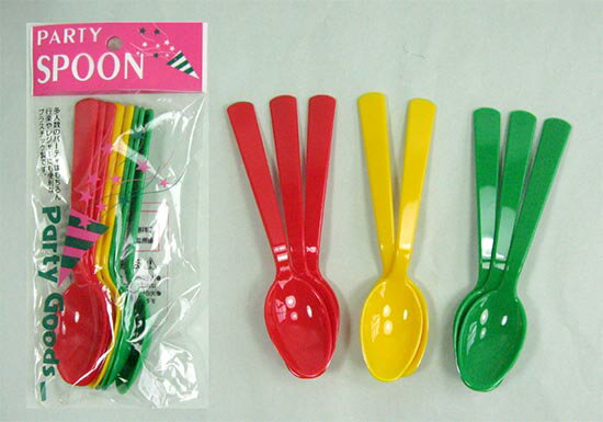 パーティスプーン 3色8本セット