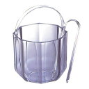 アクリルアイスペール(トング付き)