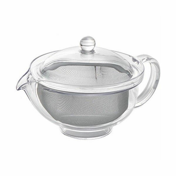 割れない ティーポット 280ml 曙産業 クリアティーポット ステンレスメッシュ 燕三条 日本製【送料無料】
