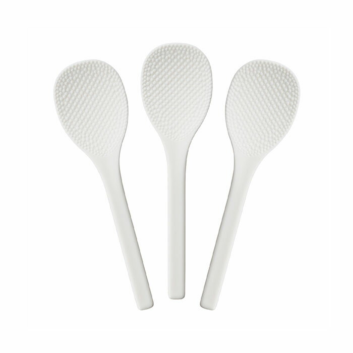 手巻き寿司しゃもじ 3本組 ホワイト