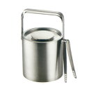 MR-380 ニューダブルアイスペール(つや消し)1350ml フタ付き 日本製 氷入れ 水割り チューハイ ハイボール 業務用