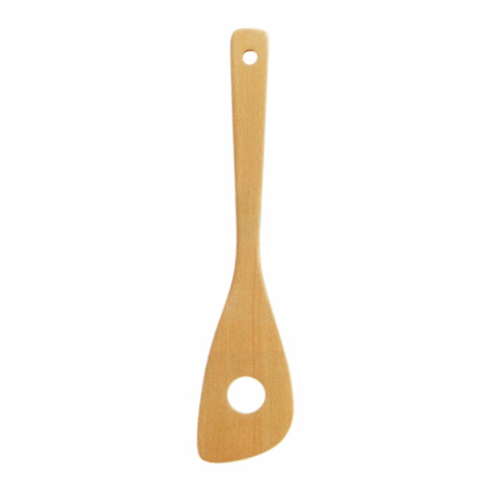 ブナ 穴あきターナー 30cm