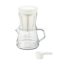 コーヒーサーバーストロン400(ホワイト)2WAYドリッパーセット