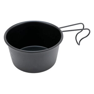 PTYGRACE ロッキーカップ(ブラック)300ml 深型シェラカップ