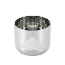 燕熟の技 感温ぐい呑み(赤富士)100ml