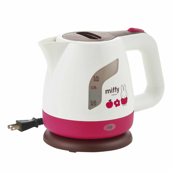 ミッフィー 電気ケトル 800ml