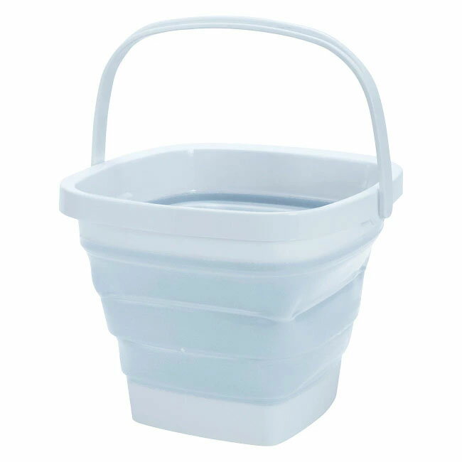 スクエア折りたたみバケツ 5L