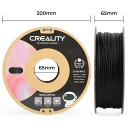 3Dプリンター フィラメント ブラック色 Creality社 正規品 Enderシリーズ純正 PLA樹脂 直径1.75mm 3Dプリンター用 家庭用 業務用 P...