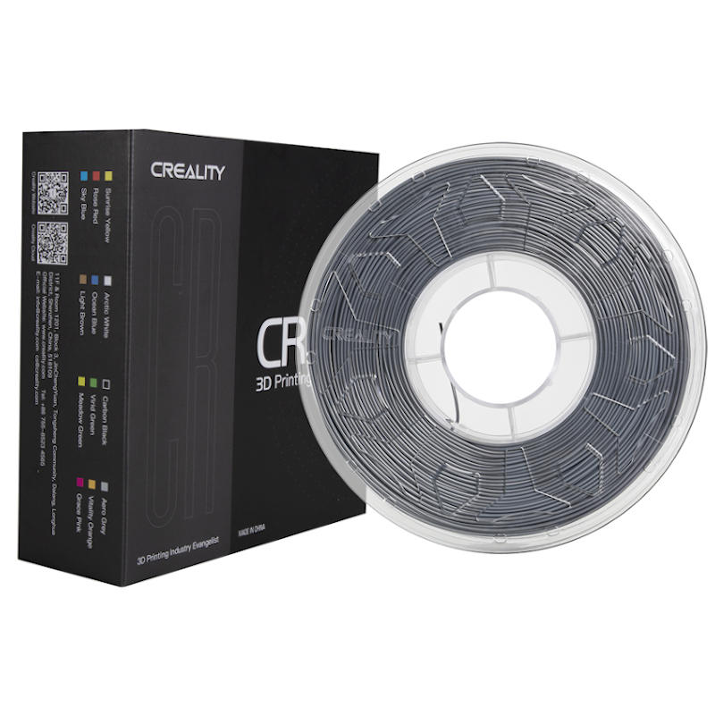 3Dプリンター用 家庭用 業務用 PLAフィラメント3Dプリンター フィラメント グレー色 Creality社 Enderシリーズ純正 PLA樹脂 直径1.75...