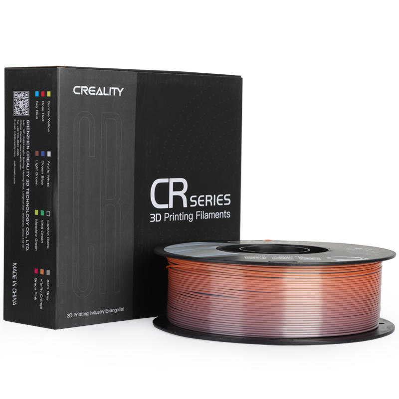 3Dプリンター CR-シルク フィラメント 虹色 レインボーカラー Creality社 Enderシリーズ純正 直径1.75mm 3Dプリンター用 家庭用 業務...