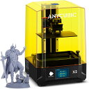 3Dプリンター 光造形 Photon Mono X2 高精度 光硬化樹脂3Dプリンタ ANYCUBIC社 正規品 3Dプリンター 9.1インチ4KモノクロLCDスクリーン 造形200 196 122mm 最新光源 UVレジン光造形式プリンター USB-A 2.0 家庭用 3Dプリンター 教育用 3D Printer 樹脂光硬化 取り外しが簡単