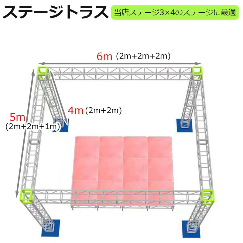 【エントリーでP10倍】トラスセット ステージ...の紹介画像2