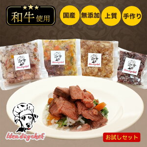 ドッグフード 無添加 国産 【初回お試しセット】 犬 ご飯 ごはん 犬用 誕生日 プレゼント ギフト バースデー 記念日 犬のご飯 犬のごはん ペット フード 手作り シニア クリスマス ディナー お正月 ビーフ ポーク チキン