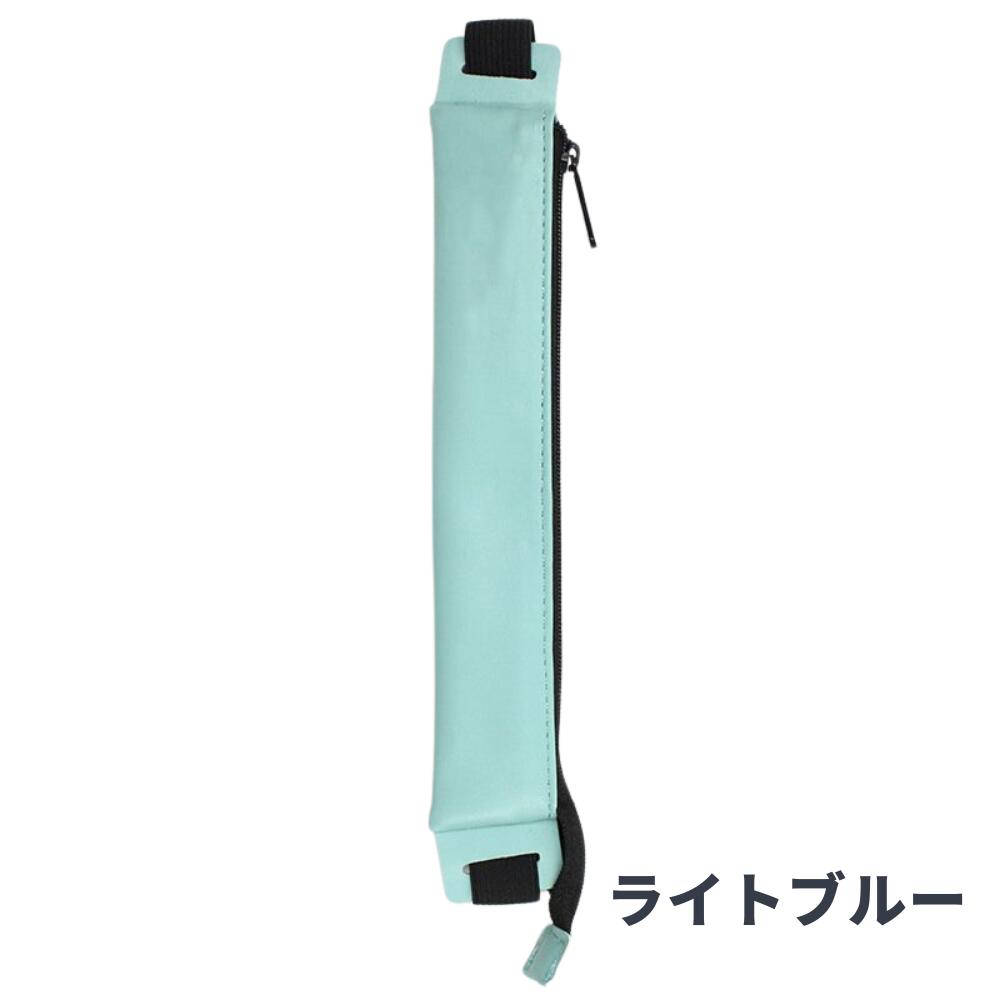 ideamall 手帳 ペンケース ペンホルダー バンド タブレット puレザー