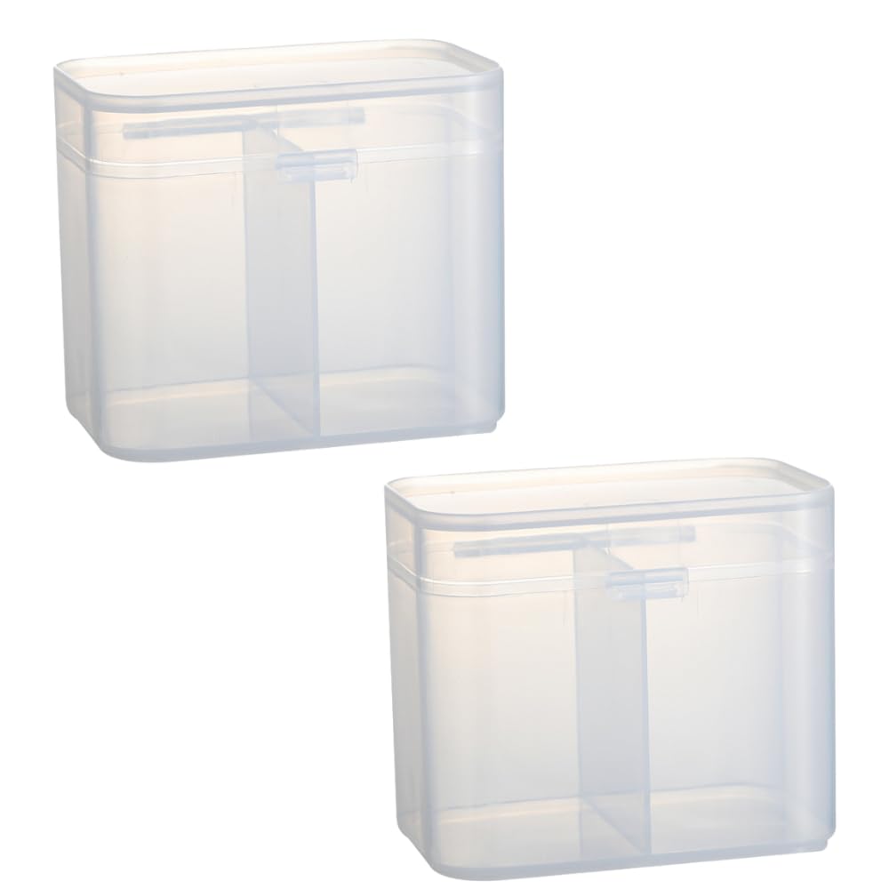 【ポイント5倍】 ideamall 綿棒入れ コットンケース 収納 蓋付き 綿棒ケース プラスチック 小物入れ ク..