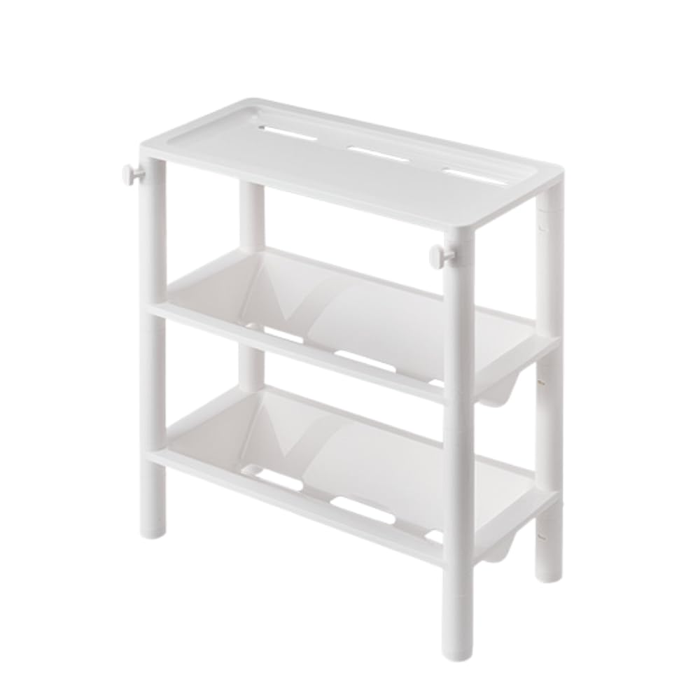 Ideamall 隙間収納 浴室収納ラック シャンプー お風呂 調味料 組み立て すきま収納