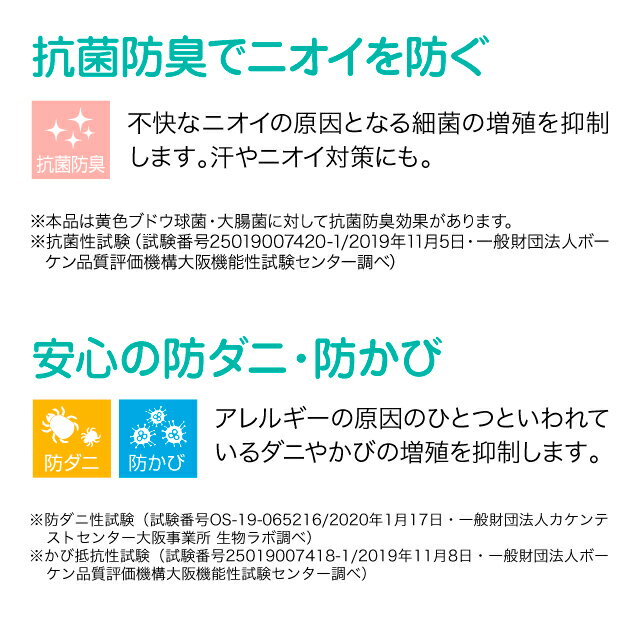 洗えるふとん除湿シート　アイボリー　2枚組【数量限定　2枚組　1枚980円】　除湿 抗菌防臭 防ダニ 防かび 寝汗も吸収 くり返し使える 洗濯機OK 布団 押入れ 夏　安売り　値引き　お買い得　割り引き　色はアイボリーとなります。 3